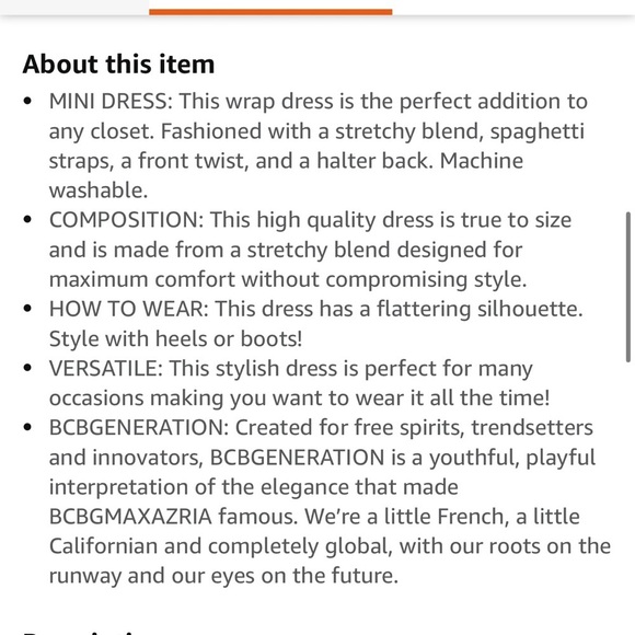 BCBGeneration Floral Wrap Dress in Blue and White - Picture 7 of 9